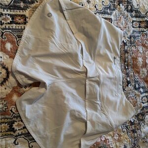lululemon athletica Cream Athletic Shorts